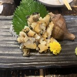田舎家 旬 - つぶ貝刺し