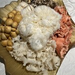 御膳房 - きのこのラインナップ