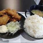 博多 一叶 - 唐揚げ定食