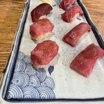 にぎりの一歩 - 赤身、漬け、中トロ、すき身トロ