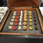 プレスキル - 宝石箱に入ったかわいい小菓子たち