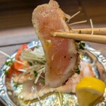 YAKITORI DINER THE HICKORY BIRD - 京赤地鶏むね肉カルパッチョ