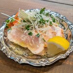 YAKITORI DINER THE HICKORY BIRD - 京赤地鶏むね肉カルパッチョ