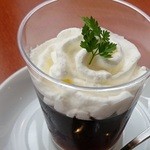 パークカフェ - 自家製　とっておき珈琲ゼリー!かなり美味しいよ！