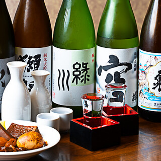 愛知の地酒含む約18種類の日本酒とクラフトビール