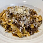 麺匠 パスタバカ一代 - トリュフと温度卵の冷製カルボナーラ(3000円)