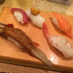 権太呂すし - 寿司5種盛り