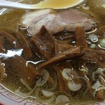 中華そば さとう - 中華そば（中）＋めんまトッピング　あわせて700円