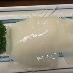 おふくろ亭 - 「おかずが少ないので刺身も100円」
      イカ刺身 300円→100円！