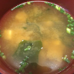 おふくろ亭 - 白ホル定食 ニンニクがっつり ライス大盛 500円