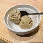 水面月 北千住店 - ほうじ茶アイス