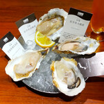 牡蠣4pc￥1512(税込)