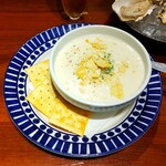 クラムチャウダー￥979(税込)