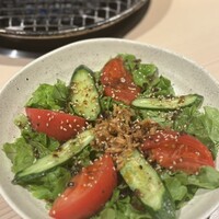 京の焼肉処 蓮蔵 - サラダ