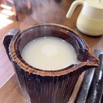 そば屋この花 - そば湯