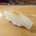 すし雅 - 地物 スルメイカ
