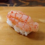すし雅 - 白エビ