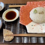 そば屋この花 - そばがき