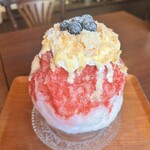 ブルーベリー苺カスタードパイ