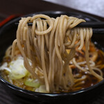 立喰いそば梅市 - ゲソかき揚げそば＠税込650円