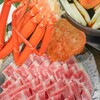 しゃぶしゃぶ すき焼き かに食べ放題 和牛と豚...そしてカニ 心斎橋駅前店