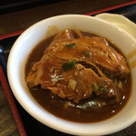 げたや - セットライスに余ったカレーをパイルダーオン！
            ことぶき(⁎⁍̴̛ᴗ⁍̴̛⁎)‼