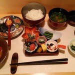 菜の花 - 14.10.30 旬のお魚の茶漬け膳(1550円)