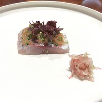 馳走西健一 - 泳がせアジのマリネ