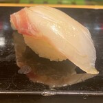 幸寿し 本店 - スズキ昆布〆