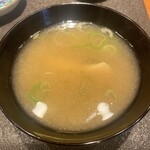 幸寿し - 味噌汁
