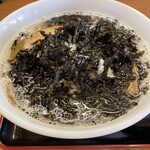 鼓志 - 【限定】煮干中華(大盛り)TP磯のり
