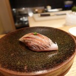 田町鮨 惠万 - 長崎のアジ