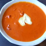 STAR - ・バターチキンカレー(昼・甘口)　1180円