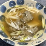 花京院市場 - さっそくつみれ汁を…