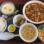 中国四川料理　あらき - 陳マーボー豆腐セット　¥1450