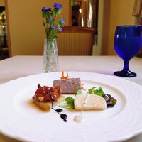 ベル･エポック - 『前菜3品盛』リエット、パテドカンパーニュ、テリーヌ（とびことホタテ）