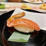 湯宿 だいいち - お凌ぎ：生ずわい蟹のお寿司