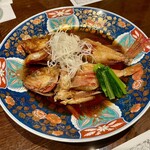 湯宿 だいいち - 煮物：だいいち特製めんめの煮付け