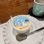 湯宿 だいいち - 甘味：湯宿だいいちオリジナルミルクアイス