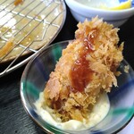とんかつ専門店 かつ一 - カキフライ