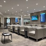 VIP Lounge Angelo D’Arrigo - Giro d’Italia のビデオが流れていた