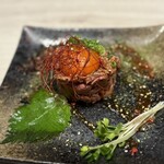 めしや因すけ - 道産和牛のユッケ