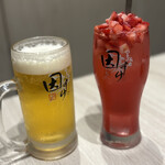 めしや因すけ - ビールと自家製サワー