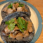 ロス タコス アスーレス - ウアステカ風　冬瓜の煮込み