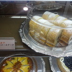 万平ホテル カフェテラス - Cake　－２－☆　　　　和栗のスペシャルロールケーキ