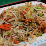 とん平 - 肉野菜定食+コロッケ１個♪