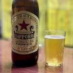 たつみ - サッポロラガー赤星 大瓶 680円