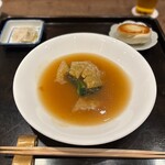 齋華 - 揚げフカヒレの餡かけ