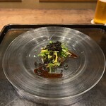 齋華 - 鯛と生クラゲのカルパッチョ