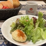 パエリアレストラン バラッカ - セットサラダ